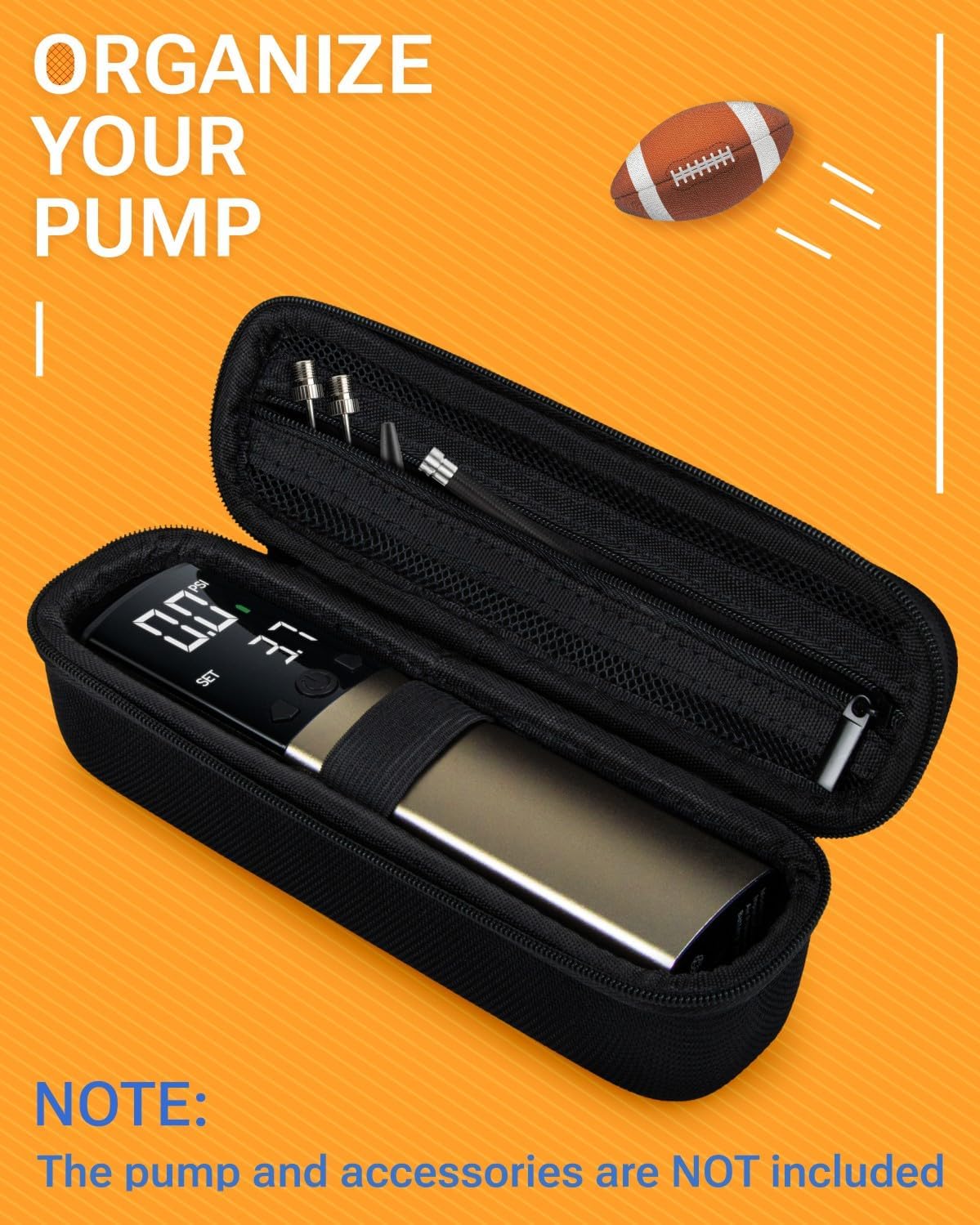 Pumteck Storage Organizer Case - Perfect Fit for AP1-P & MY01 Electric Ball Pump