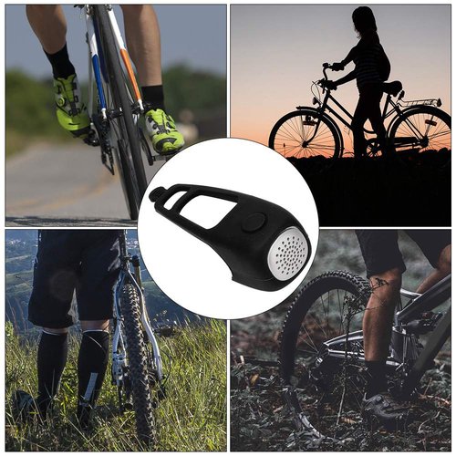 Keenso Horn, 90 Decibels Electric Ringing Alarm, Universal Handlebar Mount, Emergency Warning for Mountain Biking, Road Cycling, and Trail Navigation