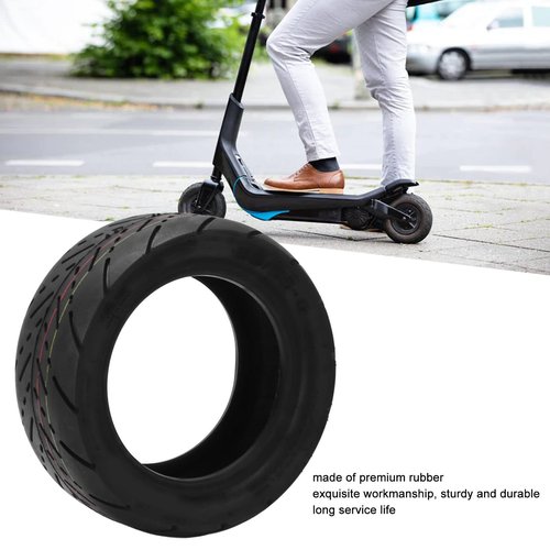 Vacuum Tubeless Electric Scooter Tire, 90/55-6 Premium Rubber Replacement Wheel, Shock Easy Install