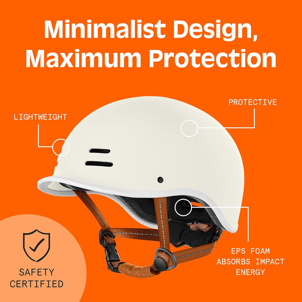 Retrospec Remi Adult Bike Helmet - Adjustable Commuting & Road Biking Helmet for Men & Women