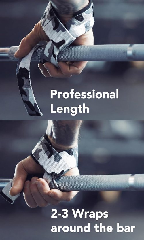 Fitgriff® Weightlifting Wrist Straps - Premium Cotton & Padded Support for Men & Women