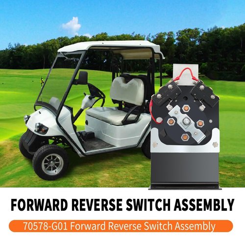 Aspaton Heavy Forward Reverse Switch Assembly Compatible with EZGO TXT 1994-Up Golf Cart Replace#73036-G01 70578-G01 70578-G02