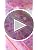 Girls 3T Purple Sequin Waterproof Raincoat Hooded Outwear - Reusable