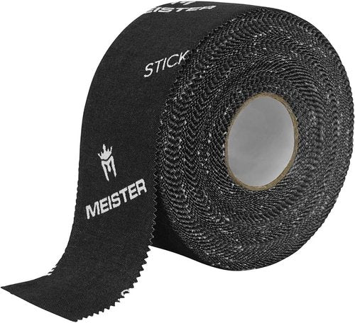 Meister StickElite Professional Porous Athletic Tape - 15yd x 1.5" - Black - 1 Roll