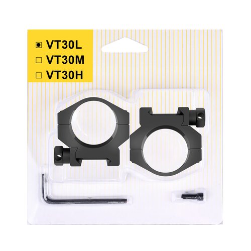 TPO 30mm Picatinny Scope Rings Heavy-Duty 30mm Scope Mount for Picatinny Rail (Low Profile) VT30L
