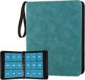 GERMUN 720 Card Binder - Premium 9 Pocket Double-Sided Album for Trading Cards | Lake Blue