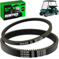 MUMPPRCE Club Car Clutch Drive Belt & Starter Generator Belt Fits Club Car DS 1997-UP and Precedent 2004-UP Gas Golf Cart, Golf Cart Drive and Starter Belt Kit Replace OEM# 101916701 1016203