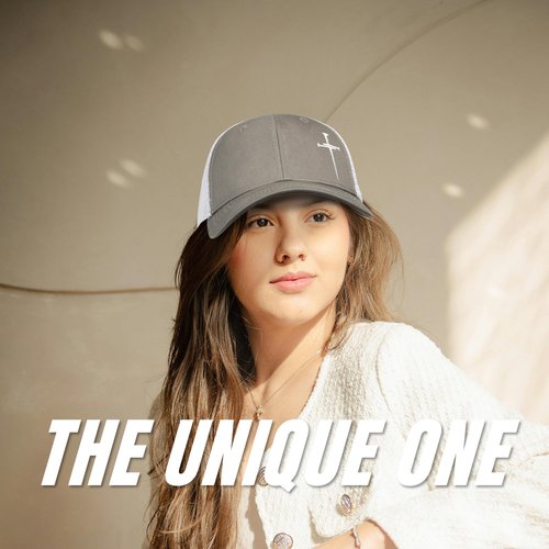 Christian Hats for Men Women,Jesus 3 Nail Cross Hat Christian Religious Gifts for Birthday/Christmas,Grey and White