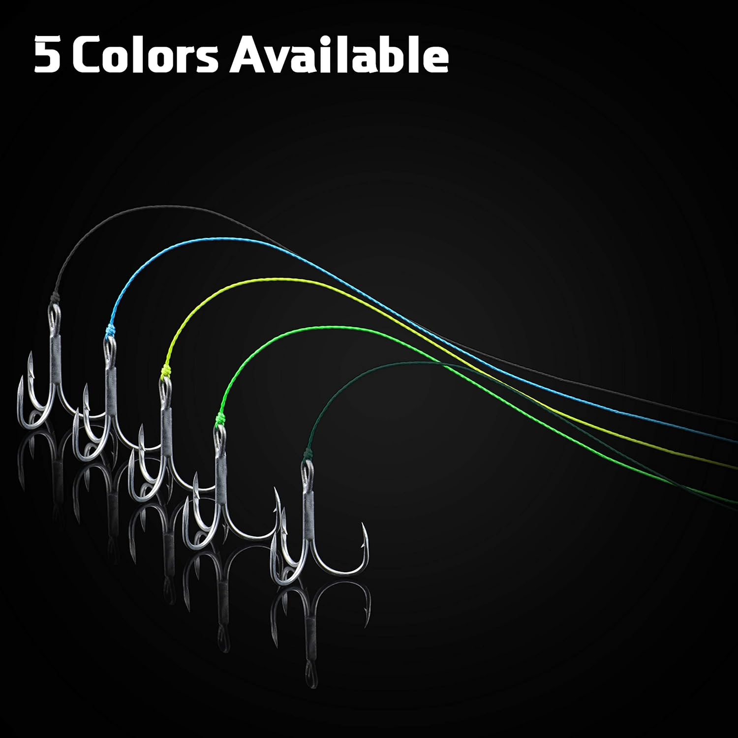 RUNCL Braided Fishing Line - 4-8 Strands, 1000/500/300 Yards, 6-200LB | Stronger, Smoother for Freshwater & Saltwater