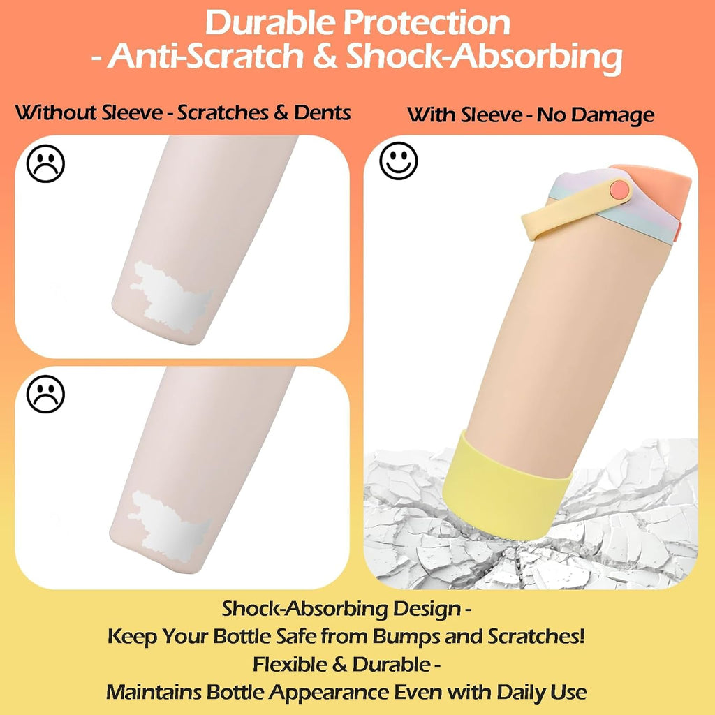 Owala Silicone Boot | Non-Slip, Scratch-Resistant Stability Enhancer for 30oz & 40oz Bottles - 18 Colors Available