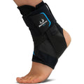 APX Ankle Brace - Adjustable Compression Support for Sprains | No Lace, Figure-8 Design, Medium Size