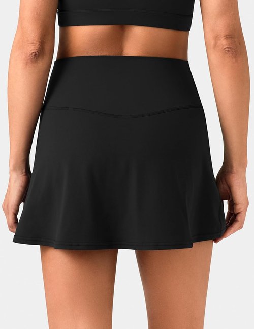 Colorfulkoala Dreamlux Skirts - High Rise Athletic Golf & Tennis Skorts with Pockets for Women