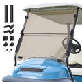 FIXHAWK Club Car Precedent Windshield, Club Car Windshield Replacement for Tempo, Precedent, Onward 2004-up Gas/Electric Golf Carts, Foldable Tinted Precedent Golf Cart Windshield (37.59"W x 33.96"H)