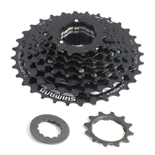 Shimano CS-HG200 // 8-fach Kassette (12-32 Zähne), Ausführung:Schwarz