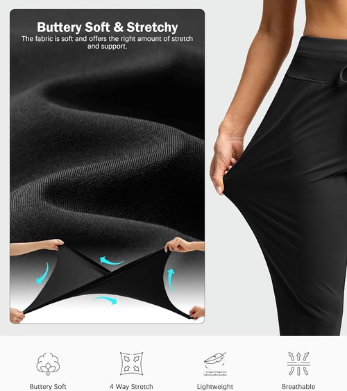 G Gradual High Waisted Ankle Pants - 7/8 Athletic Style with 2 Pockets | Ideal for Golf & Casual Travel