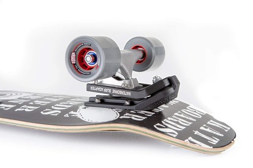 WATERBORNE SKATEBOARDS Surf Adapter | Front Surfskate Truck Fits and Mounts to Any Skateboard | Carve, Cruise, Ride like a Surfboard | Works with Cruiser, Complete, Drop-Through Longboard, Penny Board