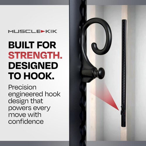 Aluminum Wall-Mounted Anchor Fitness System - Adjustable, Multi-Functional, Space Saving Home Gym Solution for Strength Training, Workout Goals | 100+ Exercises, Easy Installation, 300lbs Capacity