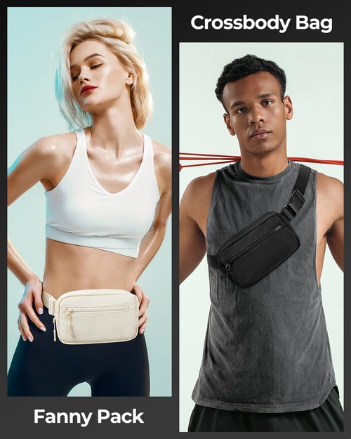 CHOLISS Sling Bag - Trendy Crossbody Fanny Pack for Men & Women | Adjustable Strap, Compact Design