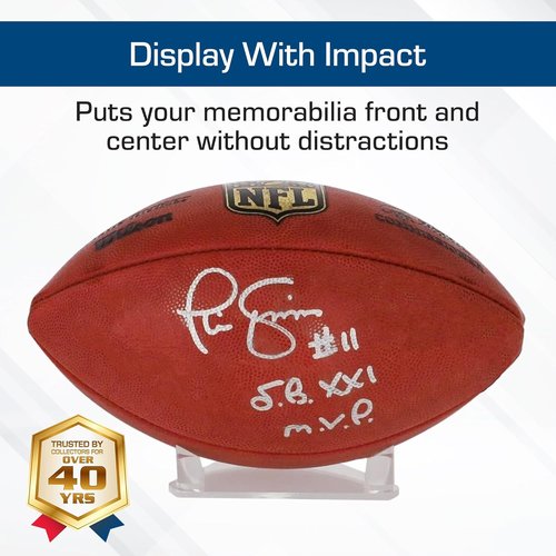BCW Acrylic Ball Stand - Anti-Slip Design for Basketball, Football & Soccer Ball Display | 1 Pack