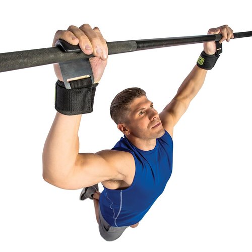 GoFit GF-UPLHK Ultra Pro Lifting Hooks Black