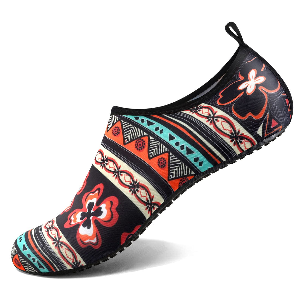 Water Shoes for Women Men Quick-Dry Aqua Socks Swim Beach Barefoot Yoga Exercise Wear Sport Accessories Pool Camping Must Haves Adult Youth Size 8.5-9.5Women/7.5-8.5Men