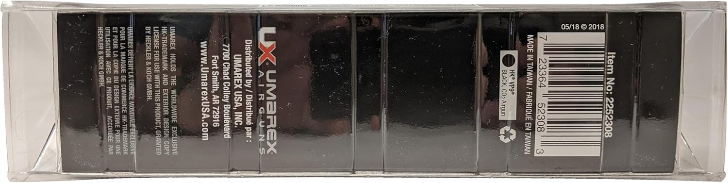 Umarex HK VP9 Blowback .177 Caliber BB Gun Air Pistol - Realistic Action & Performance