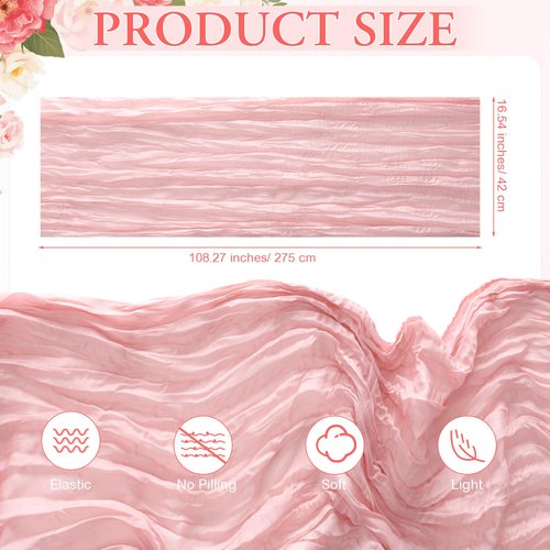Moukeren 10 Pcs 71''x102'' Extra Large White Outdoor Boho Picnic Blanket with Pink Table Runner 8 Throw Pillow Cover Oversized Washable Portable Beach Blanket for Valentine Picnic Camp Lawn Wedding