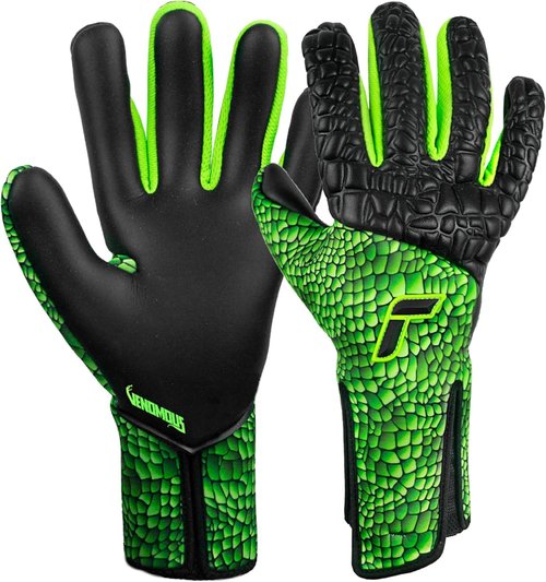 Reusch Venomous Gold X Goalkeeper Gloves, Size 9