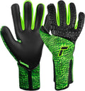 Reusch Venomous Gold X Goalkeeper Gloves, Size 9