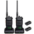Retevis RT86 Emergency Two Way Radios Long Range, Professional 2 Way Radios, 2600mAh Rechargeable, USB, Flashlight, Shatterproof Display, Durable Walkie Talkies for Snowstorm Off-Roading Farm(2 Pack)