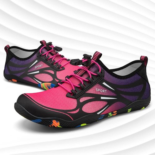 ATHMILE Water Shoes - Quick Dry Aqua Socks for Men & Women | Ideal for Beach, Lake & River Activities