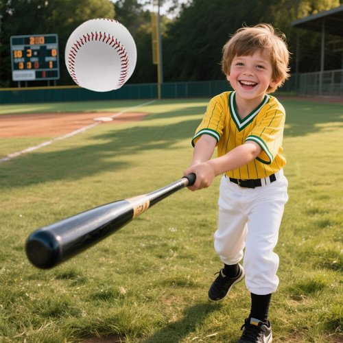 Blank Baseball - Official 9-Inch Size for Youth League Practice & Training | Perfect for Signature and Bat Play