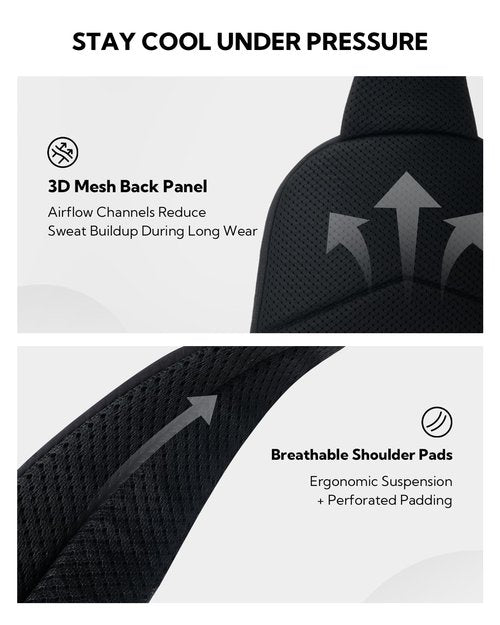 WATERFLY Small Crossbody Sling Backpack: RFID Blocking Anti Theft Sling Bag Travel Daypack Man Woman
