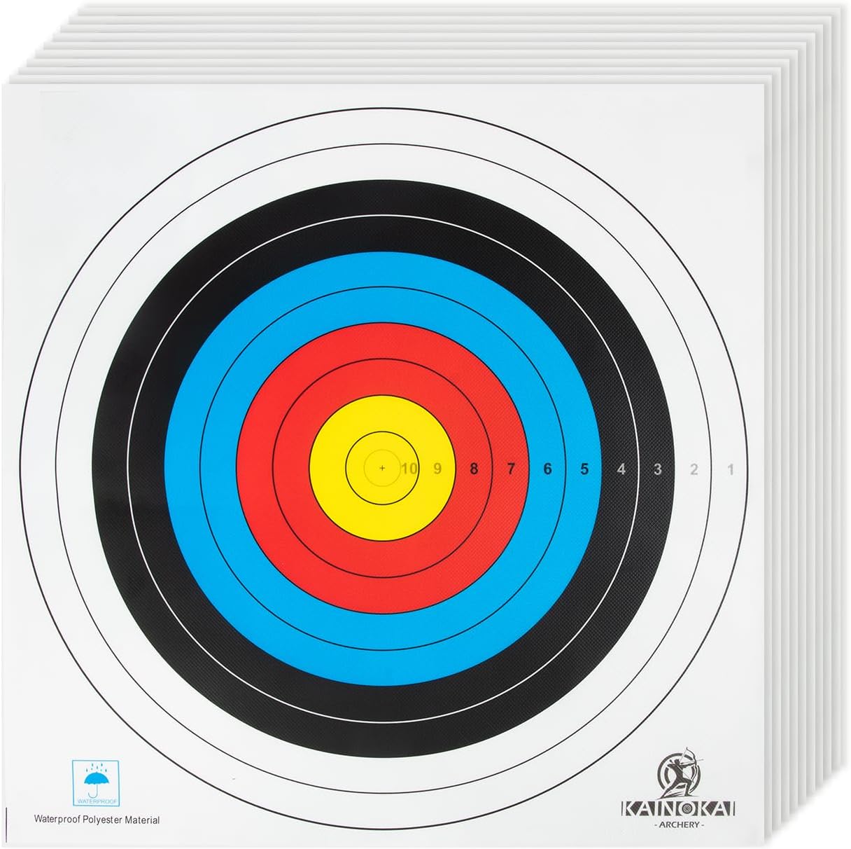 Skiennix Archery Targets - Durable Paper Targets for Compound Bows | Available in 40cm, 60cm, 80cm