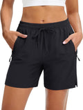 MAGCOMSEN Women's Hiking Shorts - Quick Dry, Lightweight, UPF 50+ | Casual Athletic Shorts with Pockets