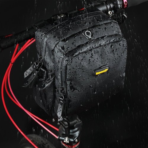 Rhinowalk Bike Handlebar Bag Bike Front Bag Road Bike Bag Bike Frame Bag Bike Basket Bag Bicycle Bag Professional Cycling Accessories-S