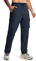 Skiennix Men's Hiking Pants - Lightweight Quick-Dry Cargo Design | 5 Pockets for Outdoor Adventures