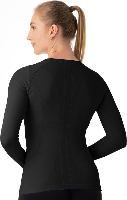 MathCat Long Sleeve Workout Shirts for Women - Breathable Yoga & Running Tops | Slim Fit XS-XL