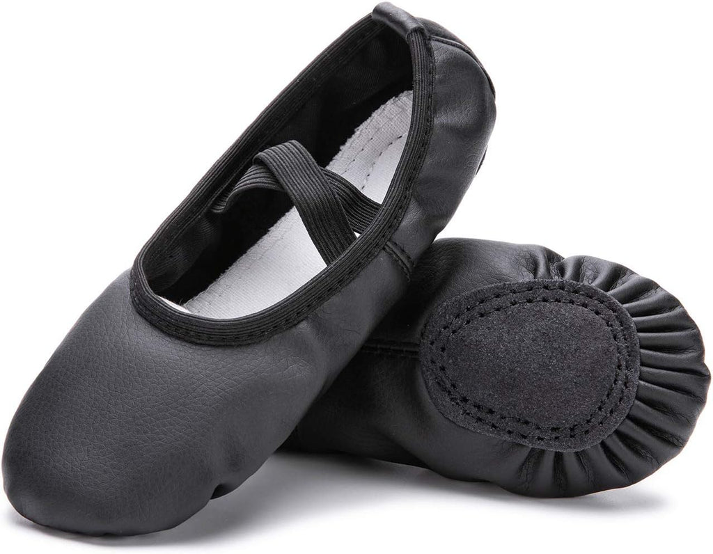 RoseMoli Ballet Shoes - Leather Dance Slippers for Girls, Toddlers & Women | Comfortable & Stylish