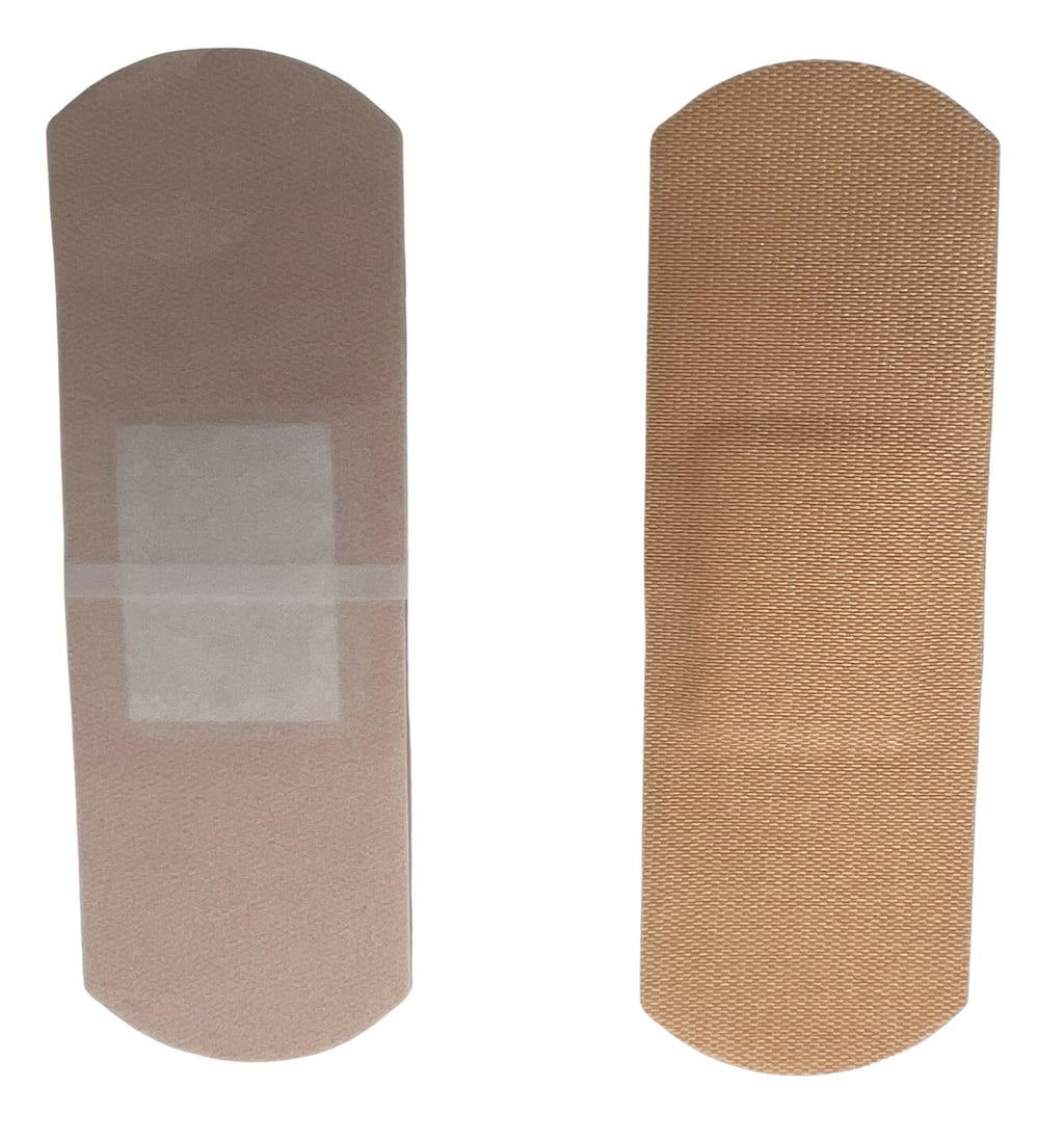 200 Pack Flexible Fabric Adhesive Bandages, Breathable Comfortable Bandage Strips 1" x 3" for First Aid, Wound Care and Protection