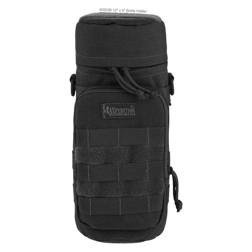 Maxpedition 12-Inch X 5-Inch Bottle Holder (Black)