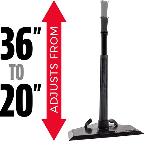 Franklin Sports Batting Tee - One-Position Rubber Design for Perfect Practice Sessions
