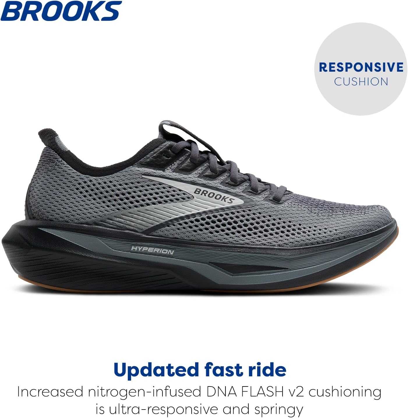 Brooks Hyperion 3 Men's Neutral Running Shoes - Lightweight & Breathable Design | Optimal Comfort