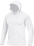 Boladeci Men's Lightweight UPF 50+ Sun Protection Hoodie | Long Sleeve Fishing & Hiking Shirt