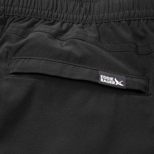 Eddie Bauer Women's Fleece Lined Pants, StormRepel® & UPF 50+, Functional Pockets (Black, 10)