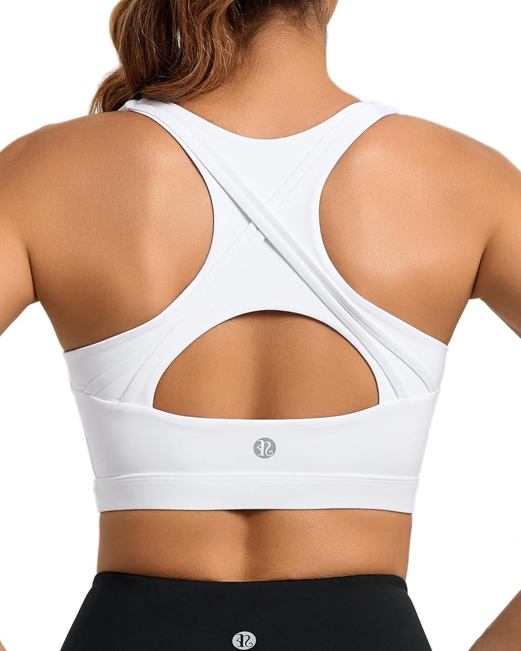 RUNNING GIRL High Support Sports Bra - High Impact Racerback for Women | Comfortable Workout Fit
