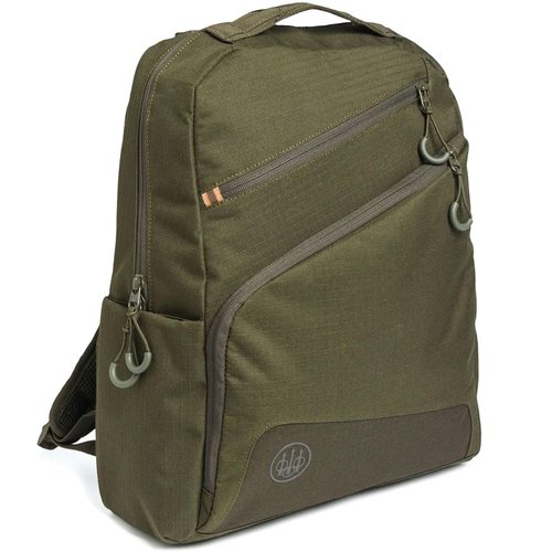 Beretta Gamekeeper EVO Durable Waterproof Lightweight Multi-Functional Outdoor Hunting Shooting Organizer Backpack with Padded Shoulder Straps & Breathable Back Support, 18L Capacity, Moss Brown Bark