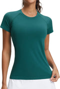 Stelle Seamless Workout Shirt - Short Sleeve Athletic Top for Yoga & Gym | Women's Activewear