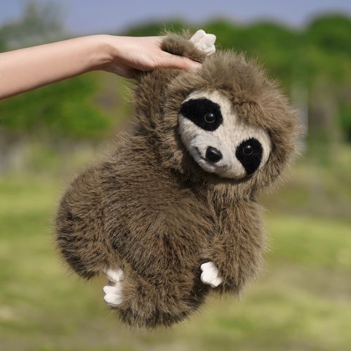 Craftsman Golf Driver Headcover Sloth Funny Animal Golf Head Cover Novelty for Wood Driver Fairway Hybrid Golf Club for Men Women Kids Golfer Gift