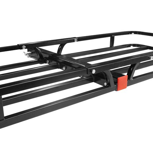 Thunderbay 500 Lbs Hitch Cargo Carrier 53” x 19” x 4” Fits 2" Receiver Rear Trailer Cargo Basket for RV's, Trucks, SUV's, Vans Traveling Camping